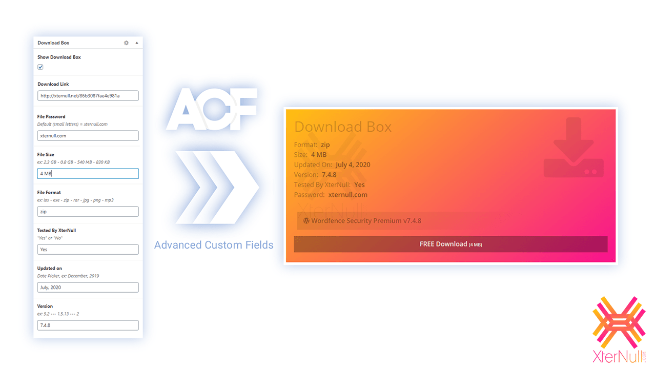 FREE Download Advanced Custom Fields Pro (ACF Pro)