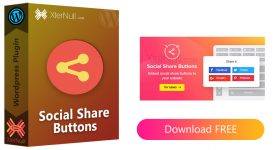 Social Share Buttons Plugin v1.6.0 [Nulled]
