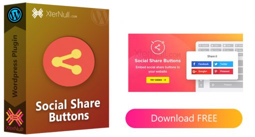 Social Share Buttons Plugin v1.6.0 [Nulled]
