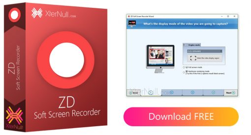 ZD Soft Screen Recorder (Desktop video recording)