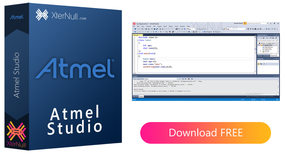 Atmel Studio (Microcontroller Programming)