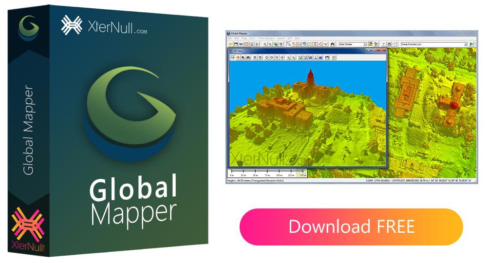 Global Mapper (GIS software) + Crack