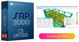 CSI SAP2000 (Comprehensive structural design software) + Portable
