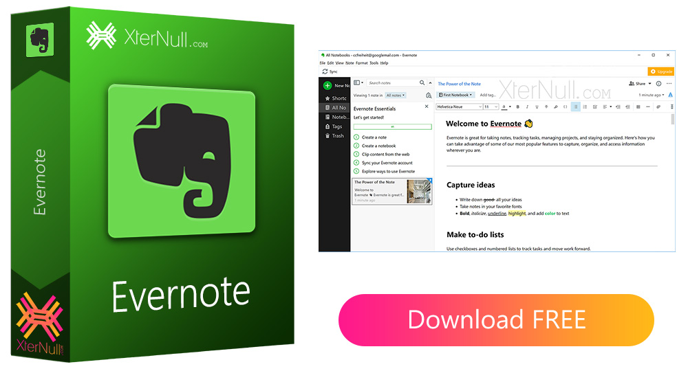 Evernote (Note Taking Software)