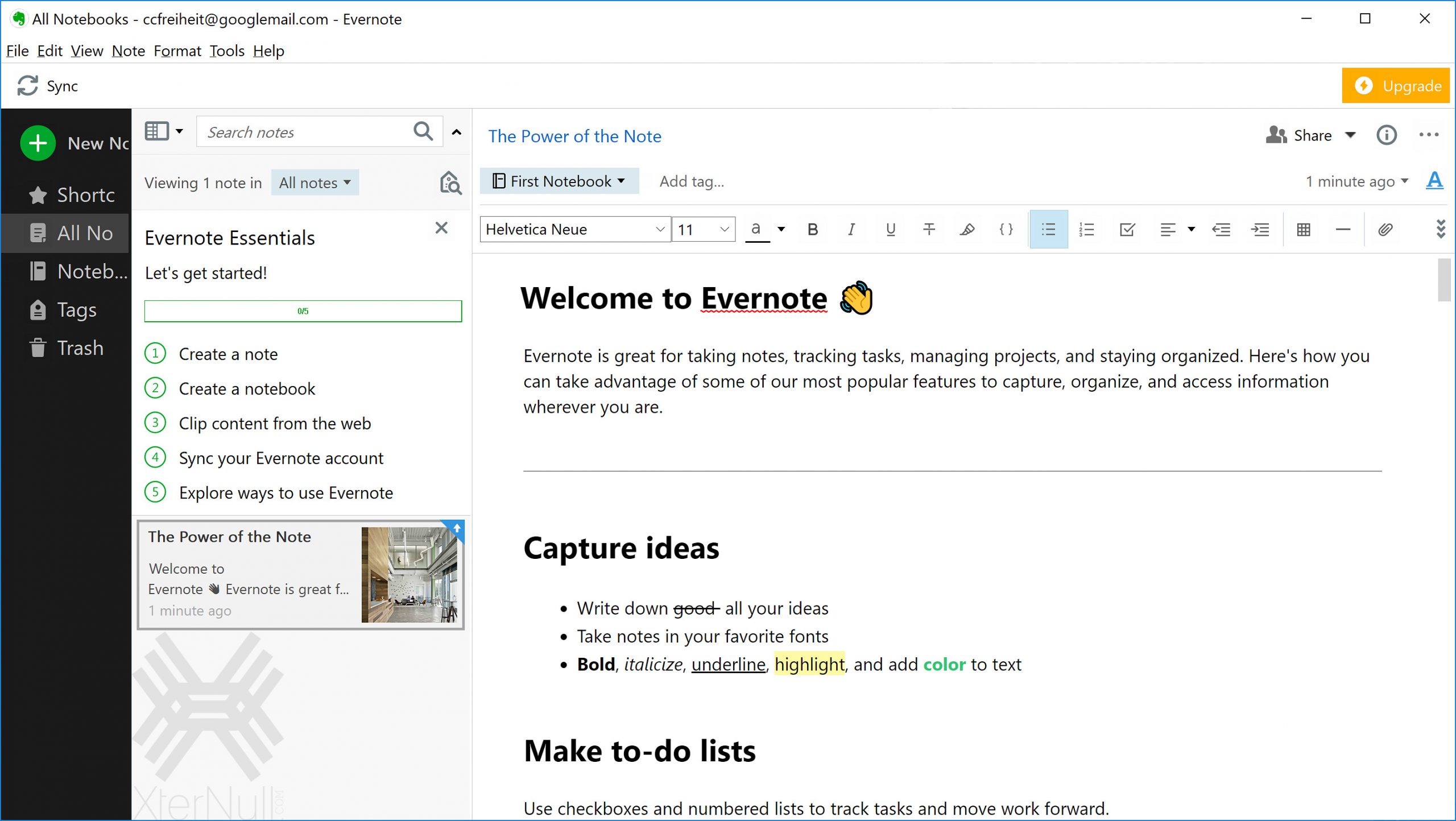 Evernote (Note Taking Software)