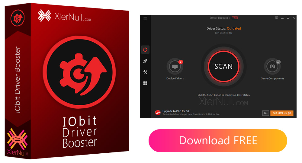 IObit Driver Booster Pro + Crack (Final Version) - XterNull