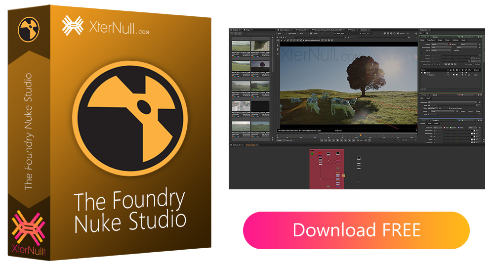 The Foundry Nuke Studio Windows/MacOS/Linux