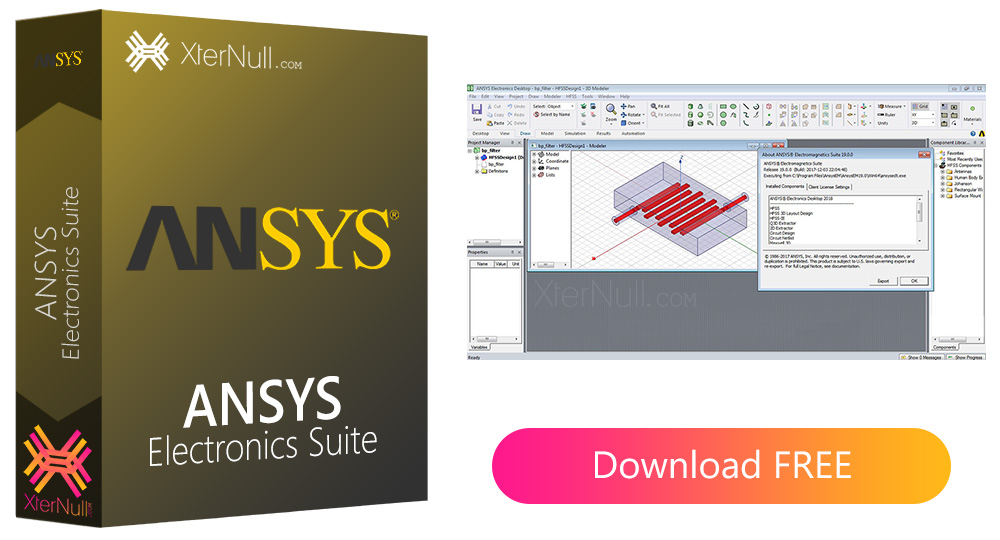 ANSYS Electronics Suite 2021 + Local Help
