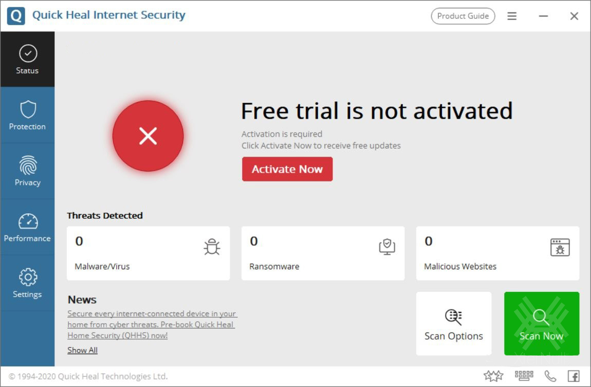 Quick Heal Internet Security (Security & Privacy Software)