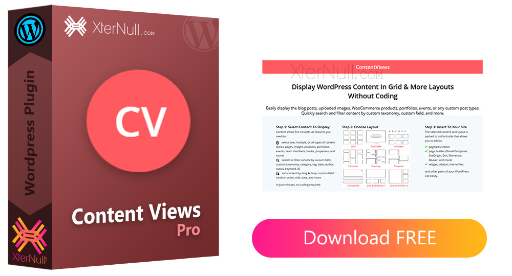 Content Views Pro v5.8.6.1 Plugin [Nulled]