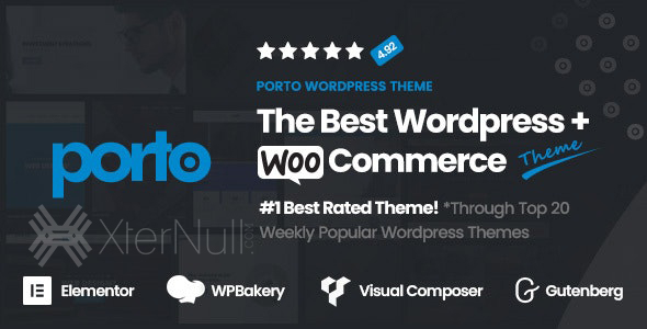 Porto v6.1.6 WordPress Theme [Nulled]