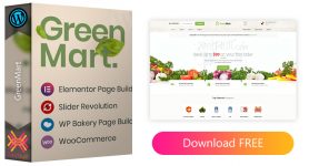 GreenMart v3.1.5 WordPress Theme [Nulled]