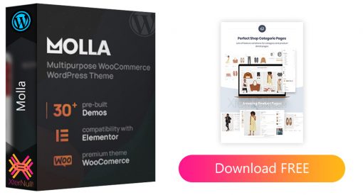 Molla v1.2.11 WordPress Theme [Nulled]