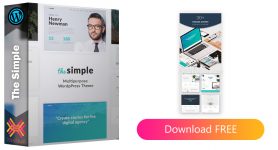 The Simple v2.7.2 WordPress Theme [Nulled]