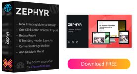 Zephyr v7.15 WordPress Theme [Nulled]