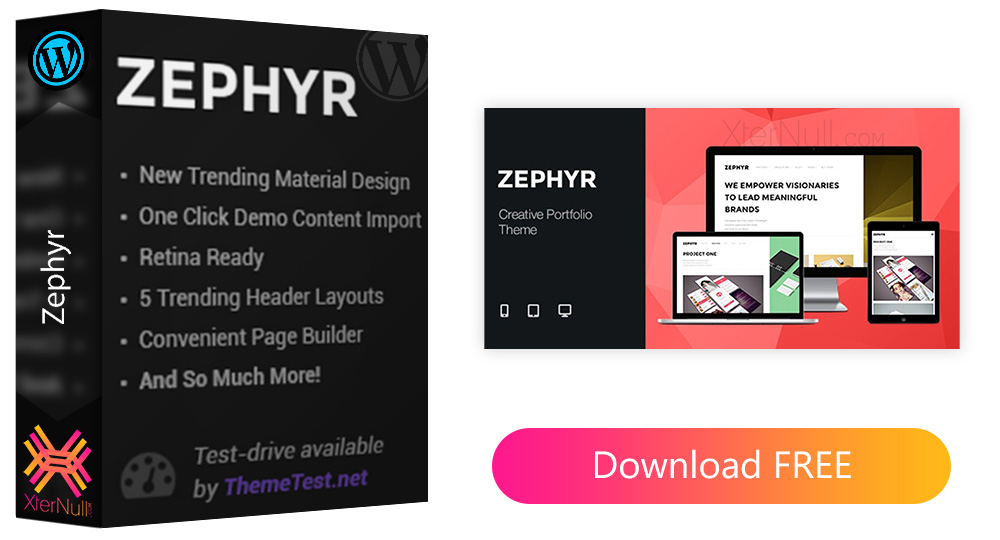 Zephyr v7.15 WordPress Theme [Nulled]