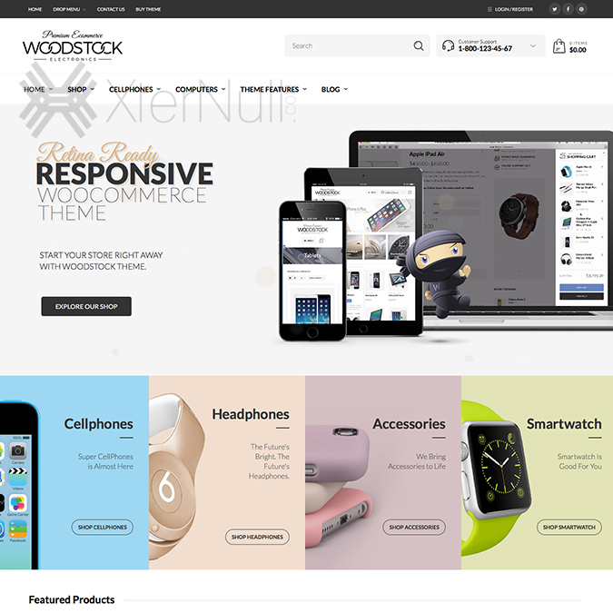 WoodStock v2.7 WordPress Theme [Nulled]