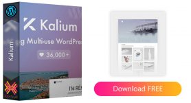 Kalium v3.4.1 WordPress Theme [Nulled]