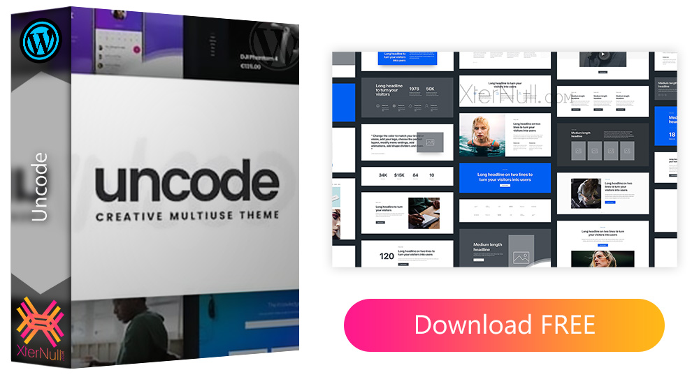 Uncode v2.4.0.2 WordPress Theme [Nulled]