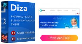 Diza v1.1.10 WordPress Theme [Nulled]