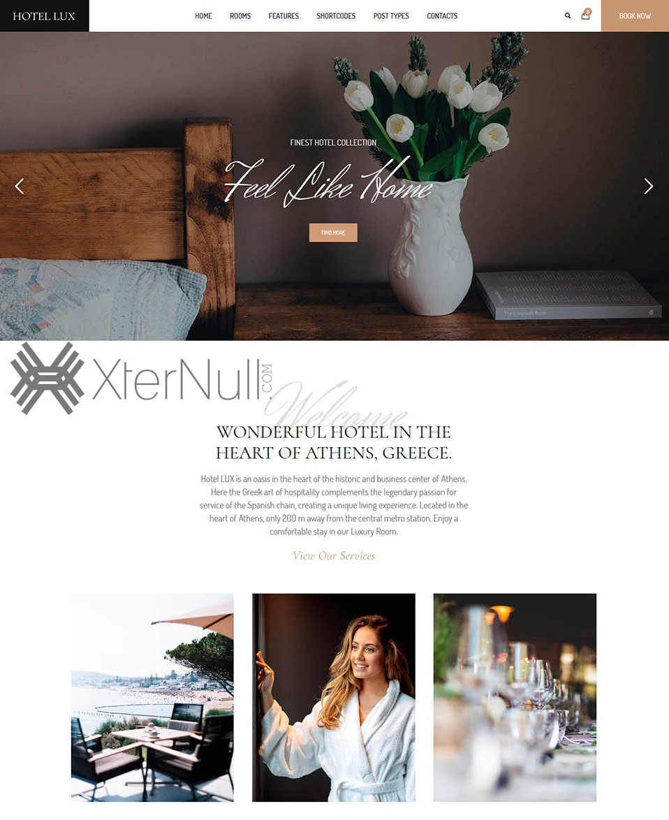 Hotel Lux v1.1.9 WordPress Theme [Nulled]
