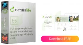 Naturalife v1.9.7 WordPress Theme [Nulled]