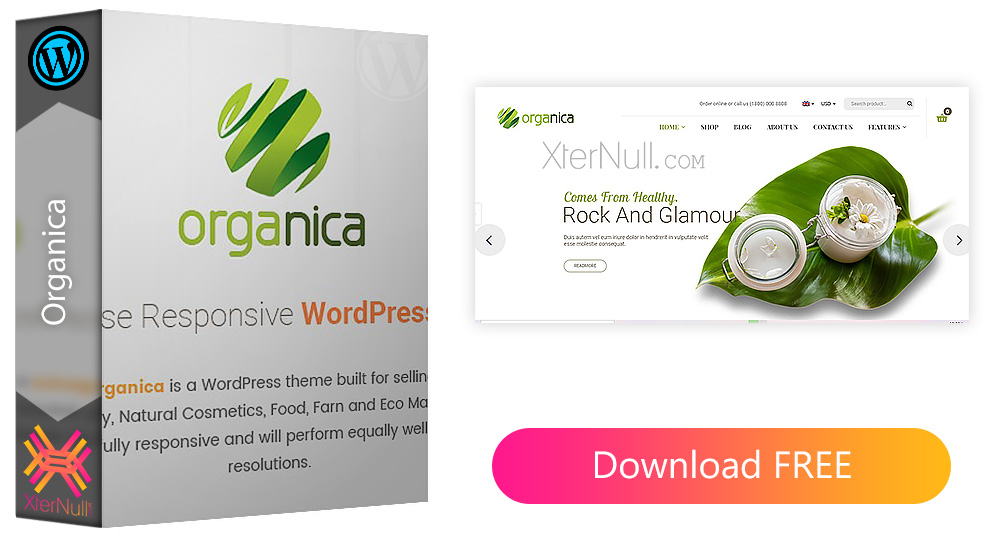 Organica v1.5.8 WordPress Theme [Nulled]