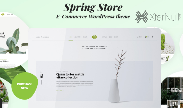 Spring Plant v2.9 WordPress Theme [Nulled]